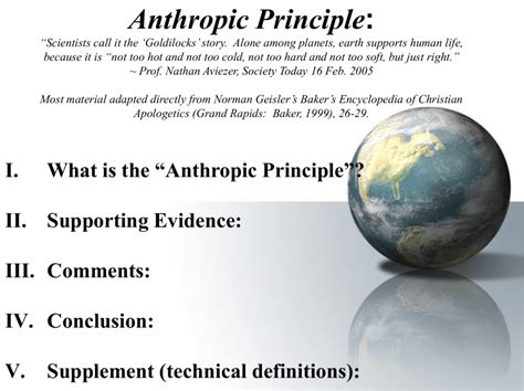 Anthropic Principle Examples 的图像结果
