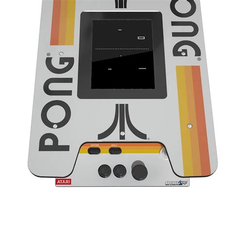 Amazon.com: Arcade1Up Atari Pong Home Arcade Machine, 10 Games In 1, 29 ...