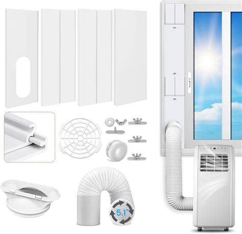 Amazon.com: HIMONI Portable Air Conditioner Window Vent Kit, 78 Inch ...