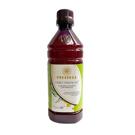 Preserva Wellness Daily Strength Aloe Vera Curcumin Juice - 500 Ml ...