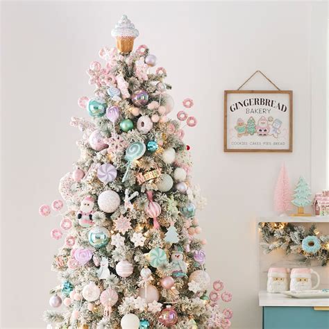 Mrs. Claus' Bakery Blue Ice Cream Stem 26in | Christmas Tree Decor | At ...