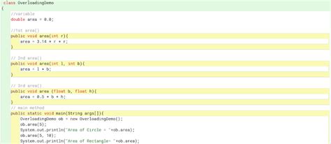 Image result for Write a Java Program for Method Overloading