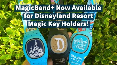 MagicBand+ Now Available for Disneyland Resort Magic Key Holders ...