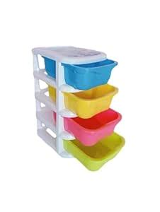 Mini plastic storage drawer organiser box |Easy to keep stationery ...