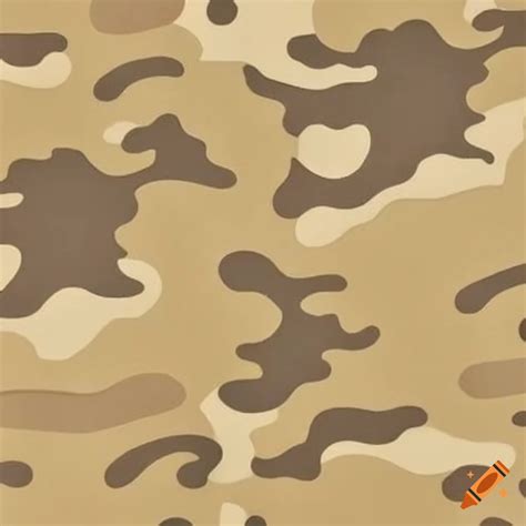 Tan camo pattern on Craiyon