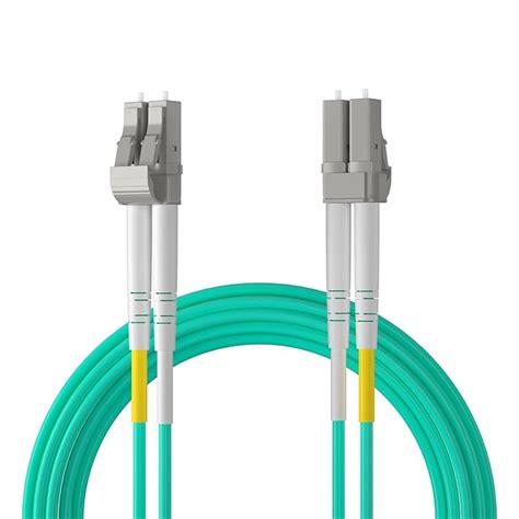 10Gtek LC-LC OM3 Fiber Patch Cord, Multi-Mode Duplex 50/125, LSZH, 1 ...