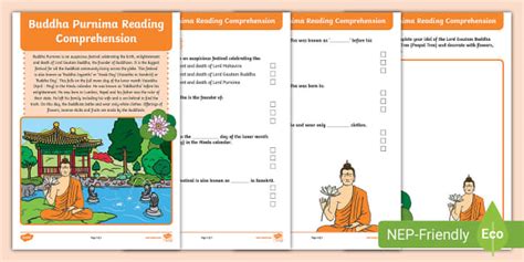 Buddha Purnima Reading Comprehension
