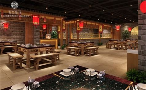 新中式重庆川菜火锅店装修设计|空间|室内设计|品艺装饰 - 原创作品 - 站酷 (ZCOOL)