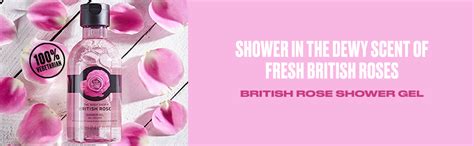 The Body Shop Vegan British Rose Shower Gel, 250 ML - For All Skin ...