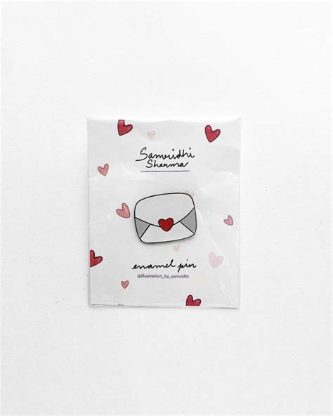 Love Letter Pin – @illustrationbysamridhi