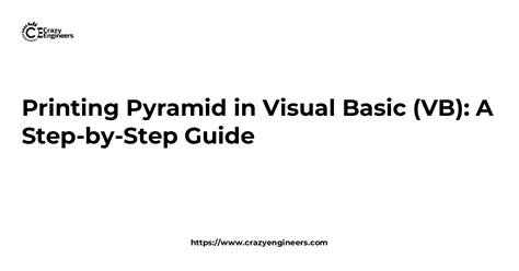 Image result for Pyramid Pattern in Visual Basic