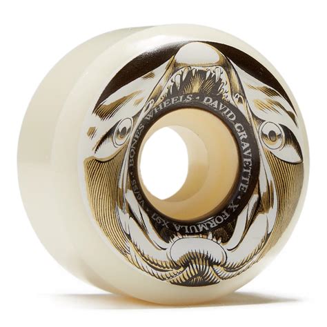 BONES WHEELS X-FORMULA GRAVETTE SALMON ILLA 97A V6 WIDECUT (53MM) | The Drive Skateboard Shop
