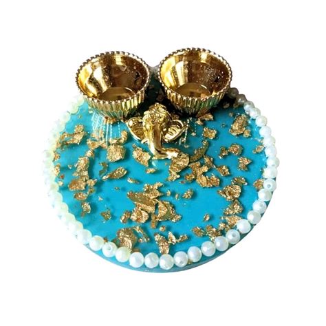 Buy ART2ARTIST Resin Plate of Roli Chawal Platter for Rakhsha Bhandhan ...