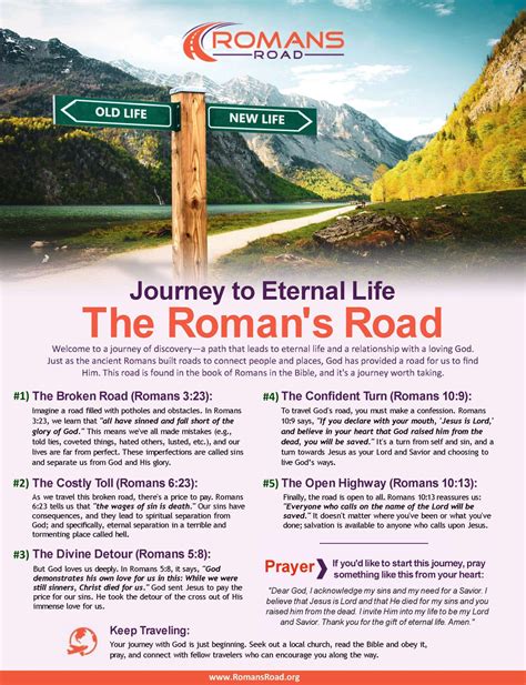 Free Printable Romans Road To Salvation | Fanny Printable