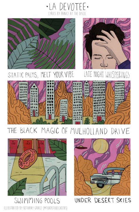 Toadstool Cheeks — LA Devotee by Panic! At the Disco Comic by Bethany...