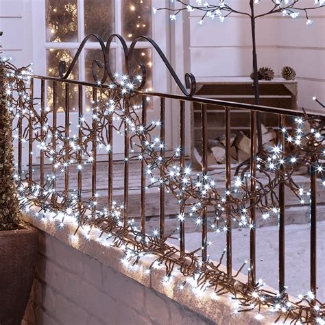 Cluster Led Christmas Lights - White - Hardware Heaven