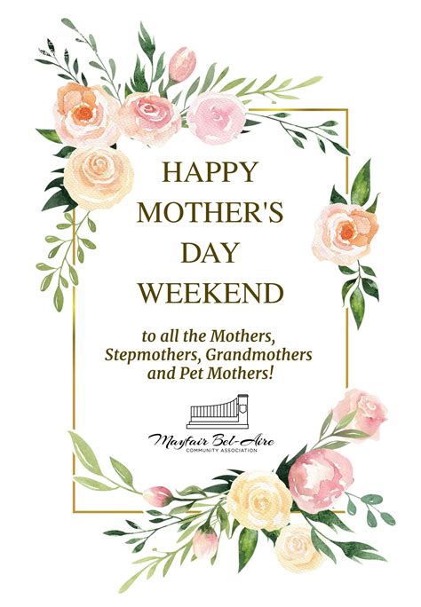 Happy Mother's Day - Mayfair Bel-Aire