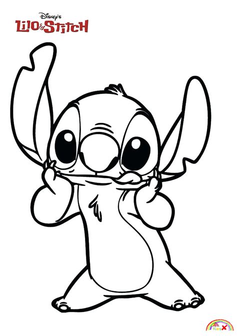 Disneys Lilo and Stitch coloring pages free printable and colouring ...