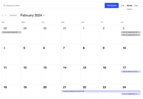 Featured Calendar: Flathead Avalanche | The Events Calendar