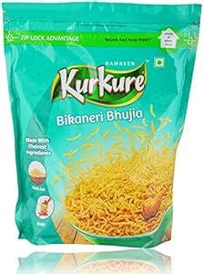 Kurkure Namkeen - Bikaneri Bhujia, 370g Pouch : Amazon.in: Grocery ...