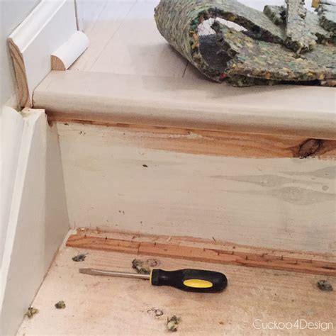 Removing Carpet From Stairs Cuckoo4design