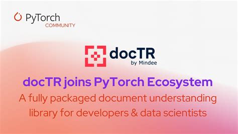 Image result for Pytorch Ecosystem