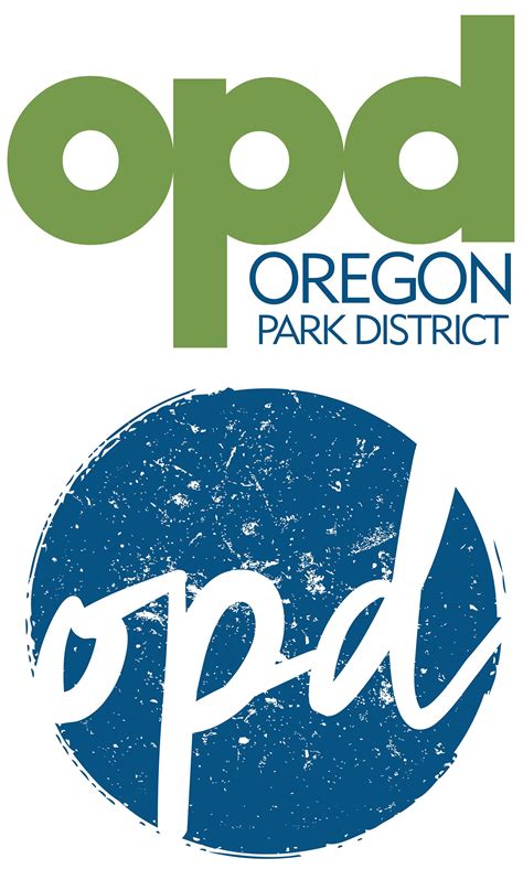 Oregon Park District Stamp logos