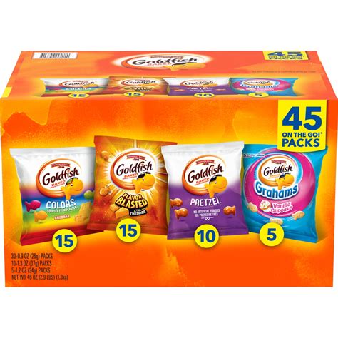 Goldfish Crackers Variety Pack, 45-count India | Ubuy