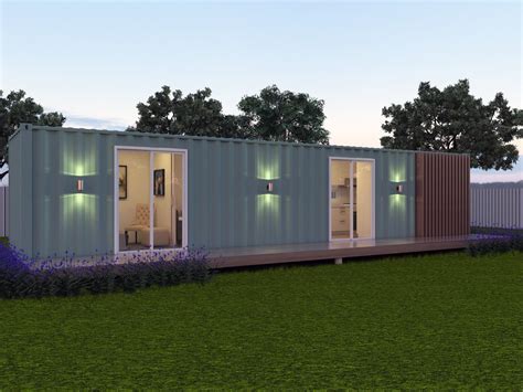 Build Plan#40 Titian: 40'x8' Shipping Container Home Plan ...