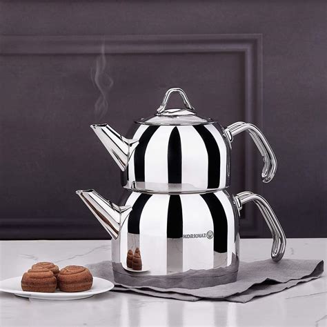 Korkmaz Provita Midi Capsulated Turkish Tea Pot Set India | Ubuy