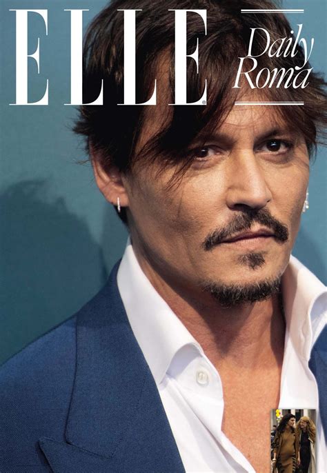 Johnny Depp protagonista dell'ultima cover del nostro Elle Daily dalla ...