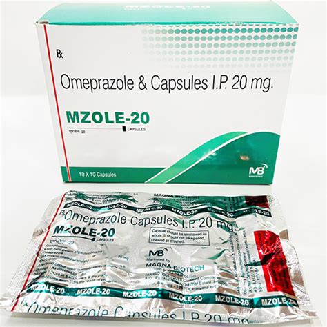 MZOLE-20 Capsules NG Healthcare