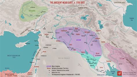 Mesopotamia Political Map