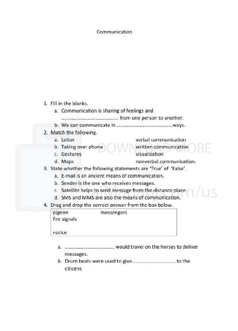 Information Technology Worksheet 的图像结果