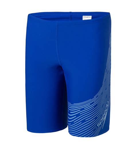 Buy Speedo Medley Logo Jammer True-Cobalt-Curious-Blue Swimwear Online ...
