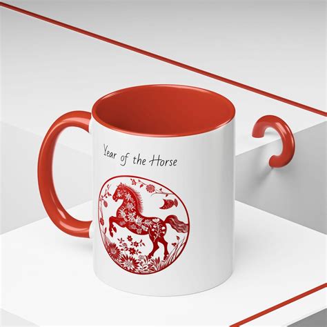 Chinese Zodiac Mug, Year of Horse Mug, Coffee Mug, Gift for Her Mug ...