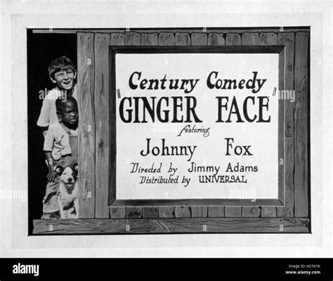 GINGER FACE, from top: Johnny Fox, Ernest 'Sunshine Sammy' Morrison ...