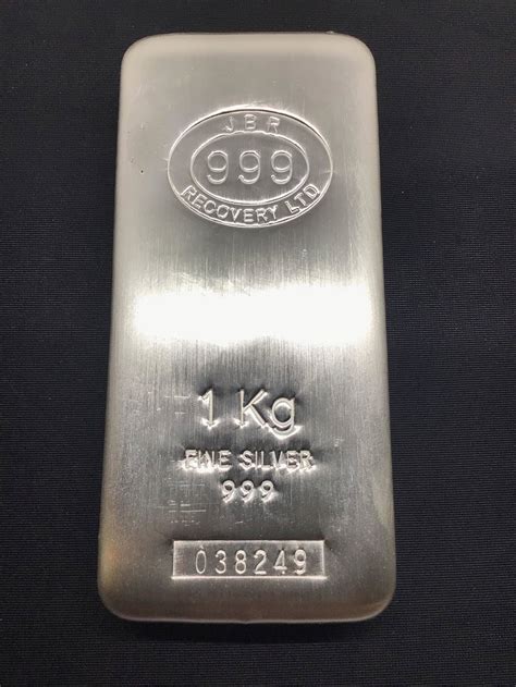 1 Kilogram Silver Bar Auction