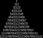 Image result for Pyramid Pattern in Visual Basic