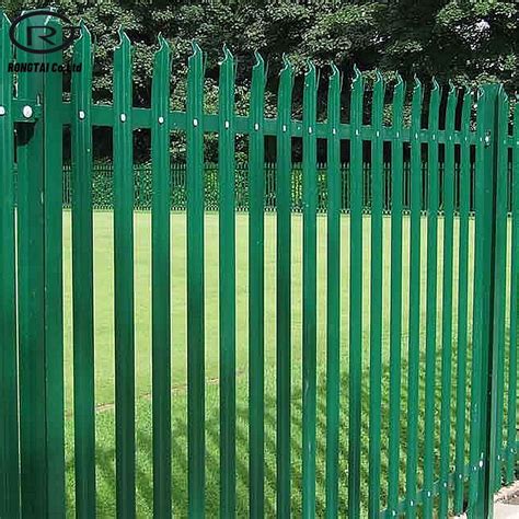 Metal Spear Top Picket Fence Steel Square Tube Picket Weld Fence ...