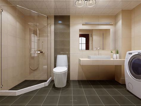简欧式90多平米家庭卫生间浴室装修样板间大全_设计456装修效果图