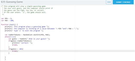 CodeHS Guessing Game Answer 的图像结果