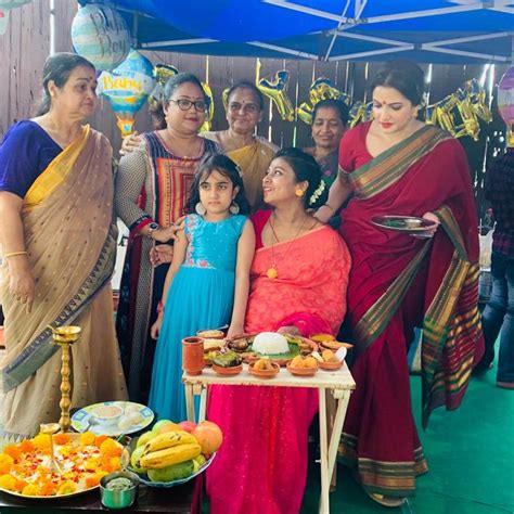 Tanushree Chakraborty at her sister's baby shower | আসছে নতুন সদস্য ...