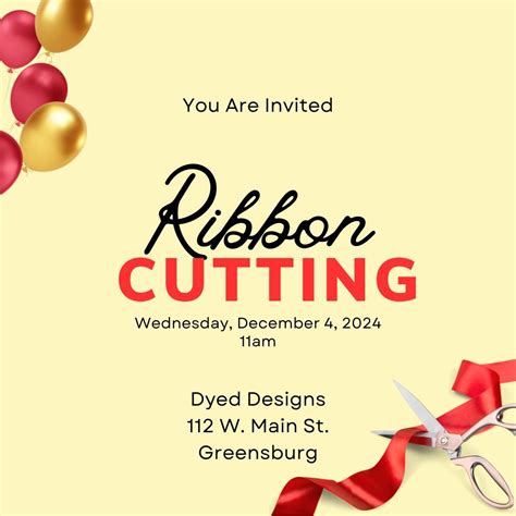 Ribbon Cutting/ Open House, 112 W Main St, Greensburg, IN, United ...