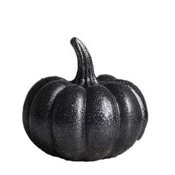 Black Pumpkins On Glittery Background, Black Pumpkin, Halloween ...