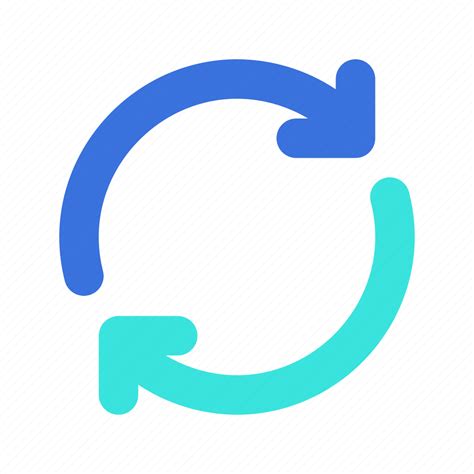 Sync, synchronize, connection, refresh, reload, arrows, cycle icon ...