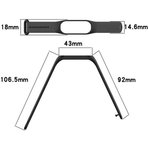 Xiaomi Mi Band 7 Replacement TPU Straps Replacement Straps Xiaomi