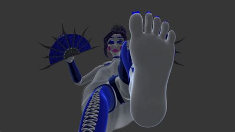 Stylized Ballora's feet by Fnaffoot2 on DeviantArt