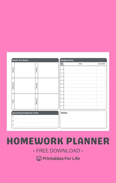 Project Homework Planner 的图像结果