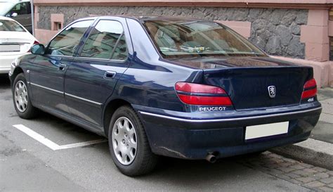 PEUGEOT 406 car technical data. Car specifications. Vehicle fuel ...